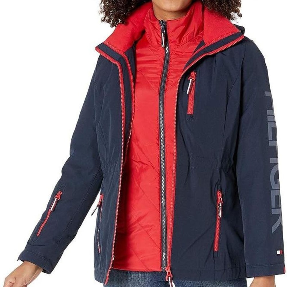 X Large Tommy Hilfiger 3-in-1 Systems Reversible Jacket
